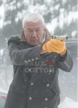 Cold Pursuit Tom Jackson Black Coat